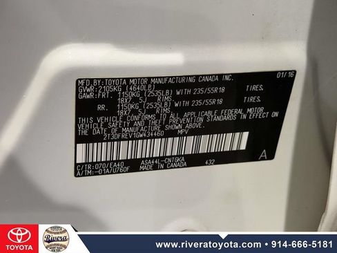 Used 2016 Toyota RAV4 Limited w/ Advanced Technology Package AWD/4WD image 26