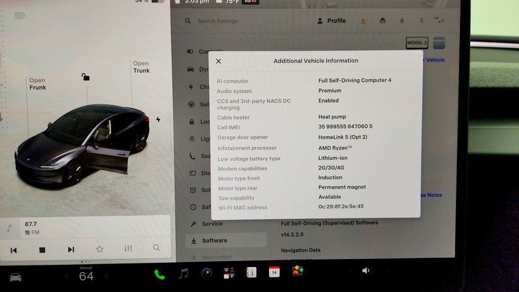 Used 2025 Tesla Model 3 Long Range AWD/4WD image 15