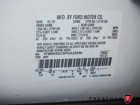 Used 2023 Ford Explorer ST w/ Equipment Group 401A AWD/4WD image 20
