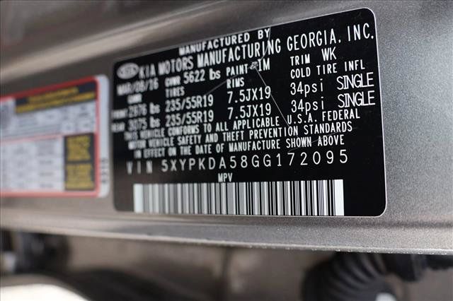 Used 2016 Kia Sorento SX AWD/4WD image 13