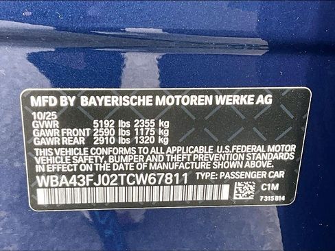 Used 2026 BMW 530i w/ M Sport Package RWD image 18