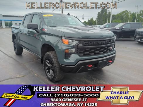 Certified 2025 Chevrolet Silverado 1500 Custom Trail Boss AWD/4WD image 1