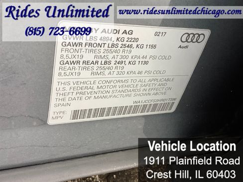 Used 2017 Audi Q3 2.0T Premium Plus w/ Premium Plus Package image 23