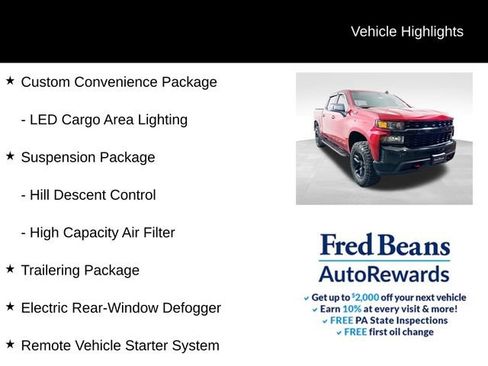 Used 2020 Chevrolet Silverado 1500 Custom Trail Boss w/ Custom Convenience Package AWD/4WD image 8