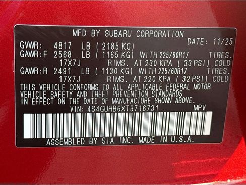New 2026 Subaru Crosstrek 2.5i AWD/4WD image 37