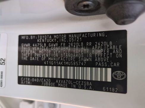 Used 2021 Toyota Camry SE image 25