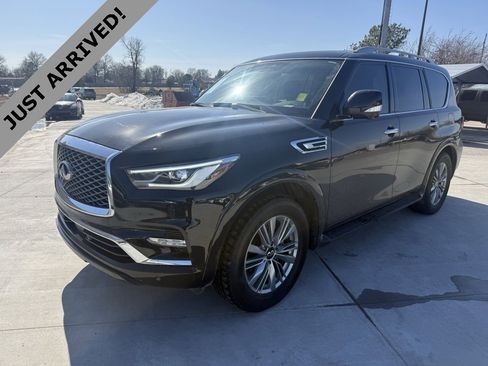 Used 2023 INFINITI QX80 Luxe w/ Cargo Package image 1