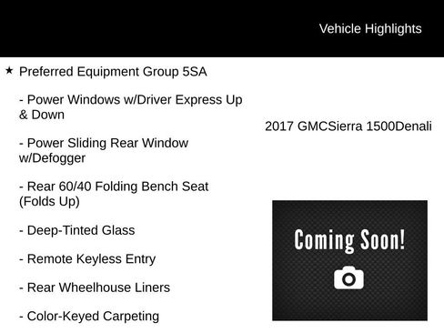 Used 2017 GMC Sierra 1500 Denali w/ Denali Ultimate Package image 2