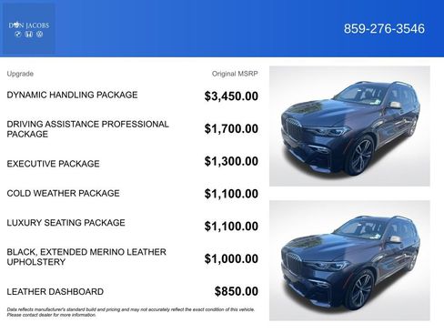 Used 2022 BMW X7 M50i w/ Dynamic Handling Package AWD/4WD image 5