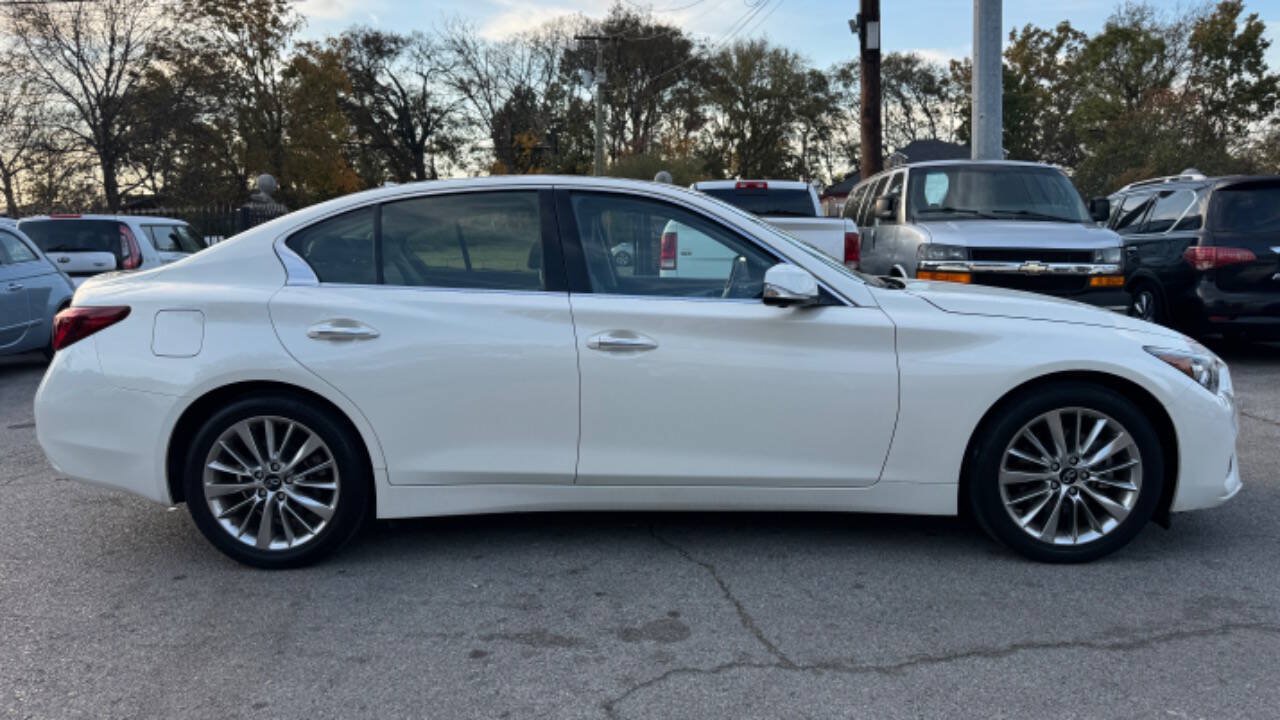 Used 2021 INFINITI Q50 Luxe w/ Cargo Package AWD/4WD image 9