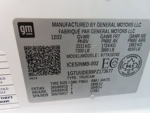 Used 2023 GMC Sierra 1500 SLT w/ SLT Convenience Package image 65