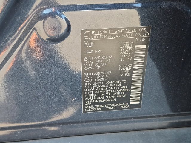 Used 2016 Nissan Rogue SV w/ SV Premium Package FWD image 39