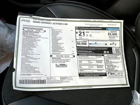 New 2025 Jeep Grand Cherokee L Altitude image 13