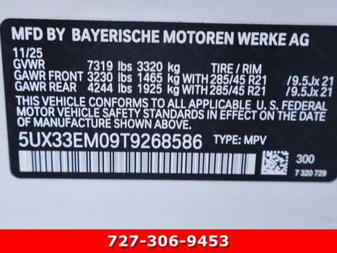 Used 2026 BMW X7 M60i AWD/4WD image 28