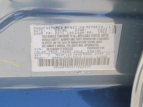 New 2026 Nissan Sentra SR FWD image 13