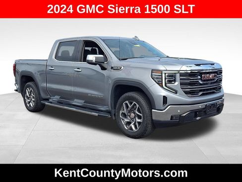 Used 2024 GMC Sierra 1500 SLT w/ SLT Premium Plus Package AWD/4WD image 1