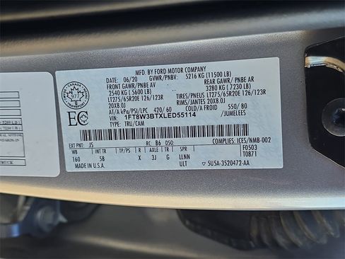 Used 2020 Ford F350 Lariat w/ Lariat Ultimate Package image 36