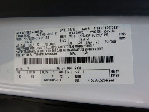 Used 2023 Ford Transit 250 Low Roof w/ Exterior Upgrade Package image 35