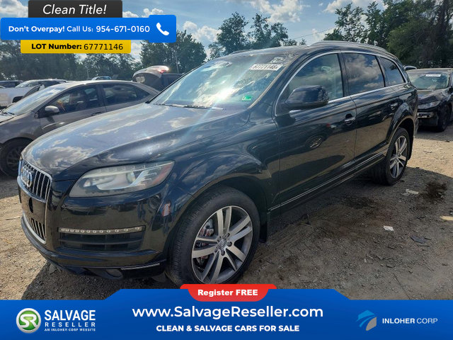 Used 2013 Audi Q7 TDI Premium Plus w/ Premium Plus Pkg AWD/4WD image 1