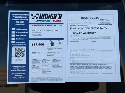 Used 2017 Chevrolet Silverado 1500 LT w/ All Star Edition image 34