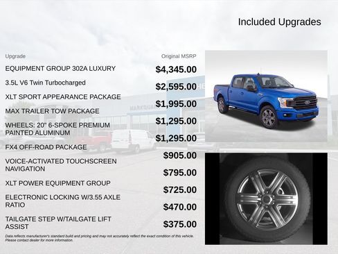 Used 2019 Ford F150 XLT w/ Equipment Group 302A Luxury AWD/4WD image 5
