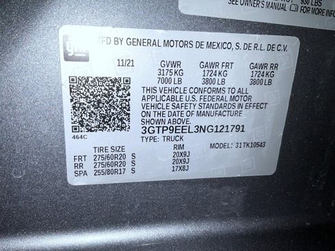 Certified 2022 GMC Sierra 1500 AT4 w/ AT4 Premium Package image 25