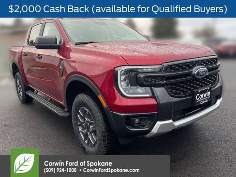 New 2025 Ford Ranger XLT w/ Equipment Group 301A High AWD/4WD image 1