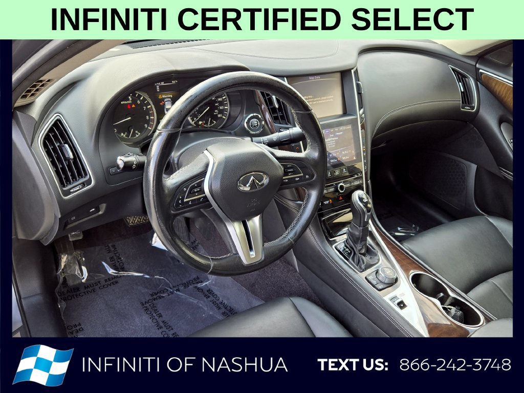 Certified 2019 INFINITI Q50 Luxe w/ Essential Package (3.0T Luxe) AWD/4WD image 8