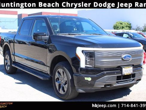 Used 2022 Ford F150 Lightning Lariat AWD/4WD image 1