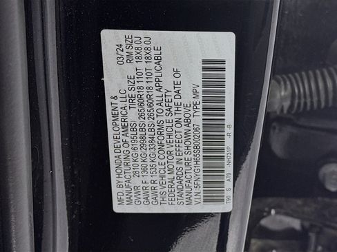 Certified 2025 Honda Pilot TrailSport image 33