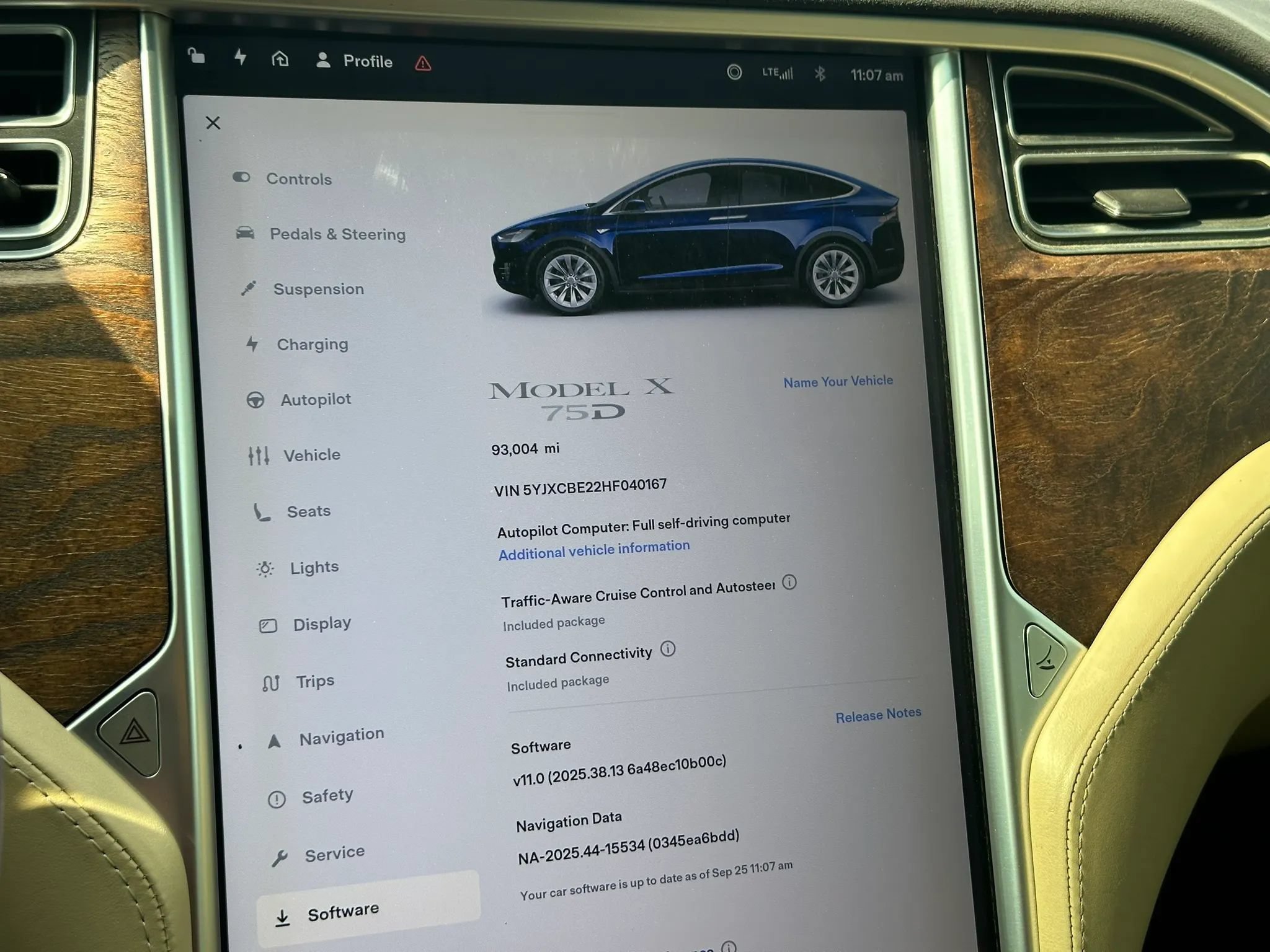 Used 2017 Tesla Model X 75D AWD/4WD image 46