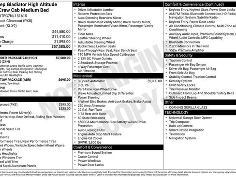 Used 2022 Jeep Gladiator Overland image 6