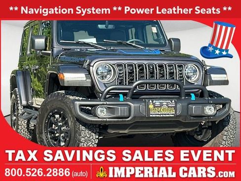 Used 2023 Jeep Wrangler Unlimited Rubicon 4xe AWD/4WD image 1