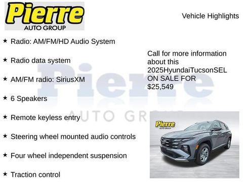Used 2025 Hyundai Tucson SEL AWD/4WD image 7