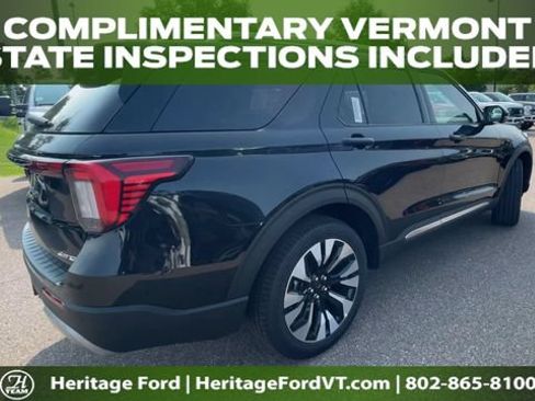 New 2026 Ford Explorer Platinum w/ LUX Leather Package AWD/4WD image 2