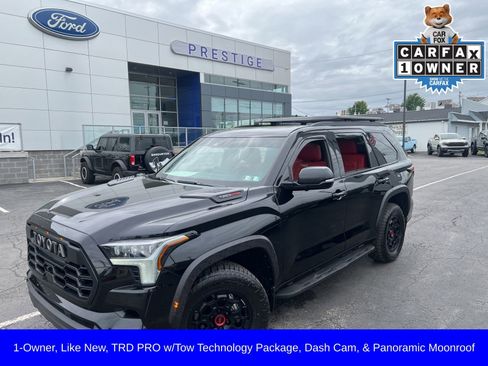 Used 2025 Toyota Sequoia TRD Pro w/ Tow Technology Package AWD/4WD image 1
