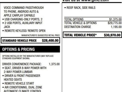 Used 2020 GMC Terrain SLE w/ Driver Convenience Package FWD image 2