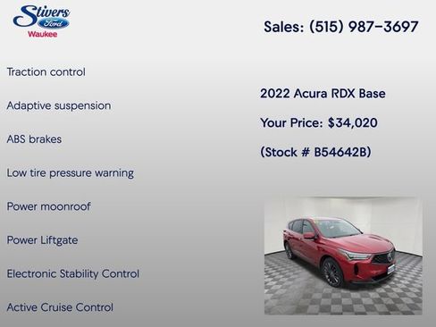 Used 2022 Acura RDX AWD image 15