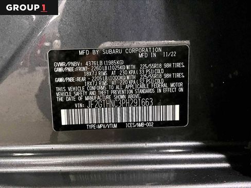 Certified 2023 Subaru Crosstrek 2.5i Limited image 36