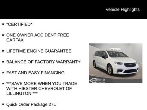 Used 2025 Chrysler Pacifica Select FWD image 8