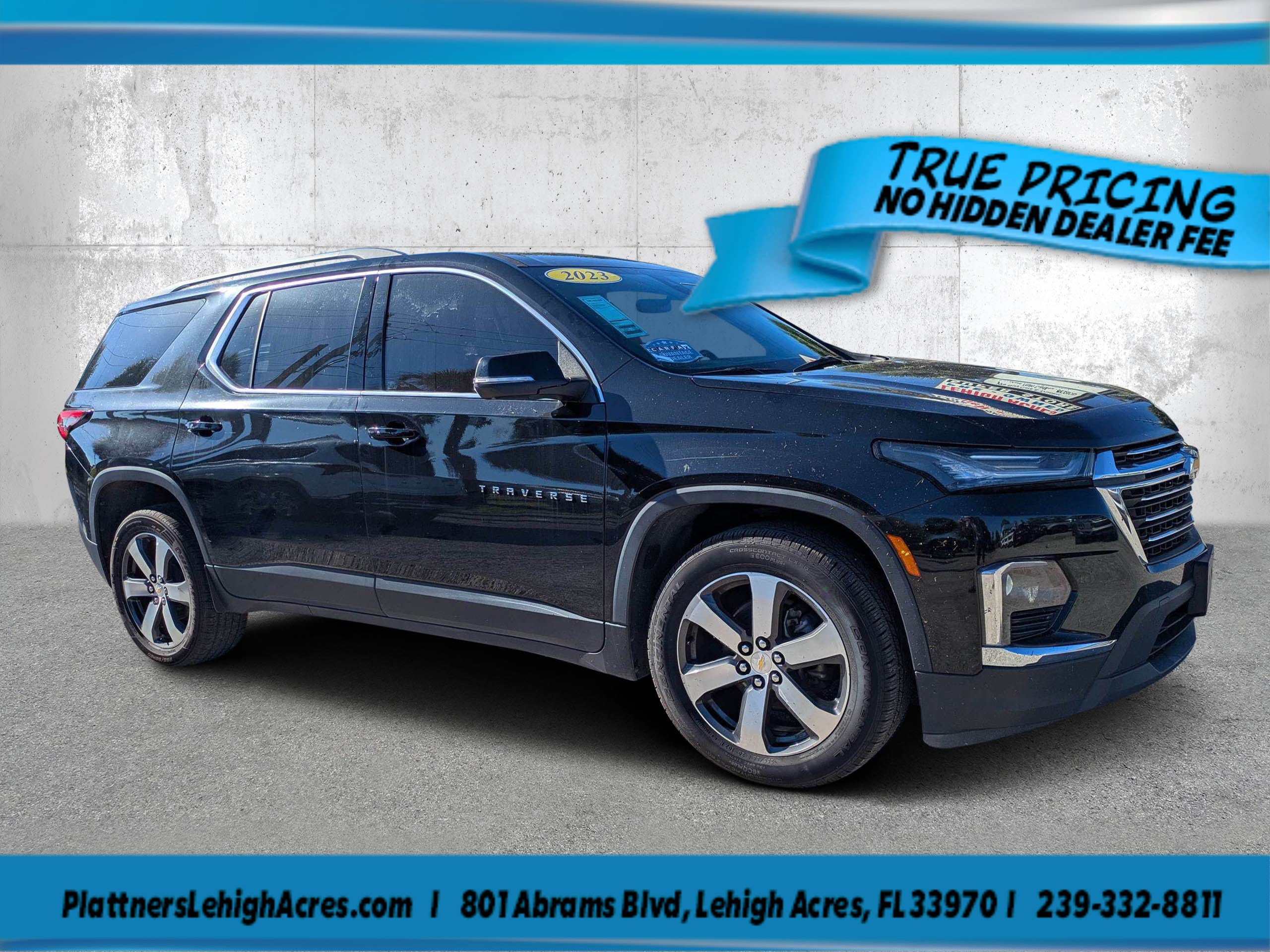 Used 2023 Chevrolet Traverse LT w/ LT Premium Package AWD/4WD image 1