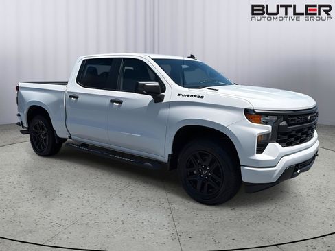 New 2026 Chevrolet Silverado 1500 Custom w/ Turbomax Blackout Package RWD image 8