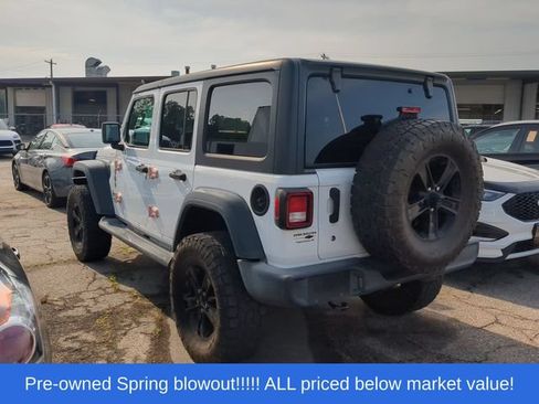 Used 2018 Jeep Wrangler Unlimited Sport S AWD/4WD image 2