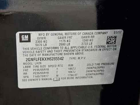 Used 2017 Chevrolet Equinox LT w/ Midnight Edition AWD/4WD image 34