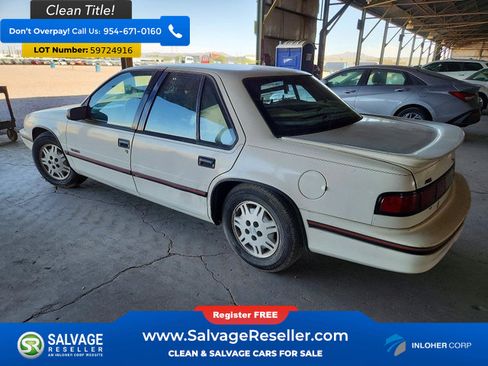 Used 1992 Chevrolet Lumina Euro FWD image 3