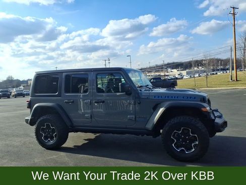 Used 2023 Jeep Wrangler Unlimited Rubicon 4xe w/ Cold Weather Group image 7