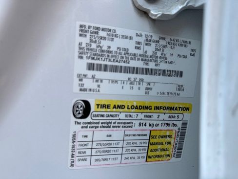 Used 2020 Ford Expedition Max XLT w/ Equipment Group 202A image 50