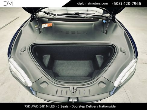 Used 2017 Tesla Model S 75D AWD/4WD image 42