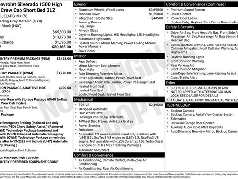 Used 2023 Chevrolet Silverado 1500 High Country w/ High Country Premium Package image 4