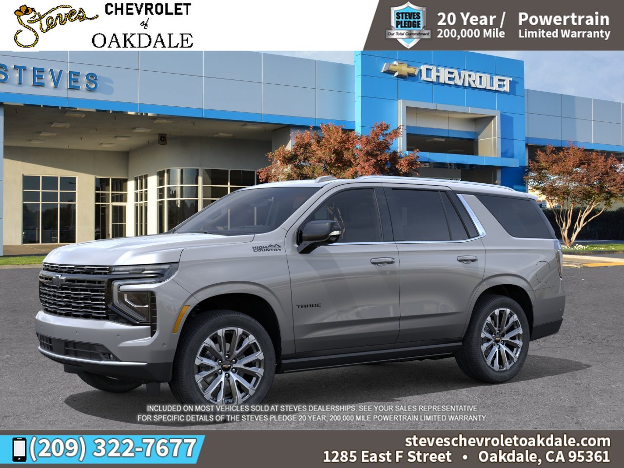 New 2027 Chevrolet Tahoe High Country w/ LPO, Dark Essentials Package AWD/4WD image 2